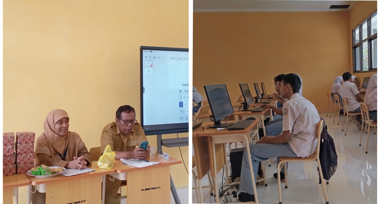 SMK NEGERI 1 WARUNGGUNUNG LAKSANAKAN GLADI BERSIH TES KEMAMPUAN AKADEMIK (TKA) TAHUN PELAJARAN 2026/2027